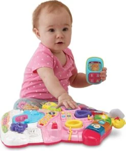 VTech 2 In 1 Baby Walker - Educatief Babyspeelgoed - Roze - 9 Tot 36 Maanden -Babyproducten Korting 1003x1200 3