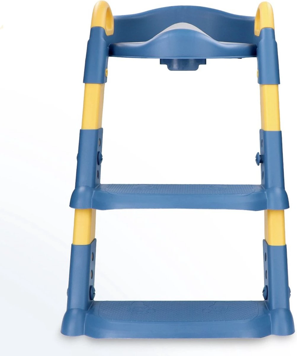Zindelijkheidstraining Stoel Met Opstapje Ladder, Zindelijkheidstraining Toilet Voor Kinderen Jongens Meisjes Peuters-comfortabel Veilig Potje Stoel Met Anti-slip Pads Ladder - Blauw 5 Zindelijkheidstraining Stoel Met Opstapje Ladder, Zindelijkheidstraining Toilet Voor Kinderen Jongens Meisjes Peuters-comfortabel Veilig Potje Stoel Met Anti-slip Pads Ladder - Blauw - Afbeelding 3