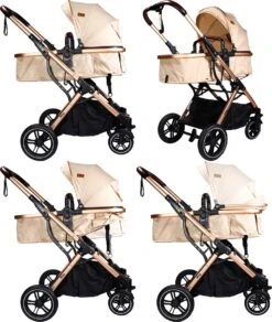 Ding Juna Kinderwagen 3 In 1 - Beige/Rose - Combi Kinderwagen Incl. Autostoel 23 Ding Juna Kinderwagen 3 In 1 - Beige/Rose - Combi Kinderwagen Incl. Autostoel -Babyproducten Korting 1016x1200 2
