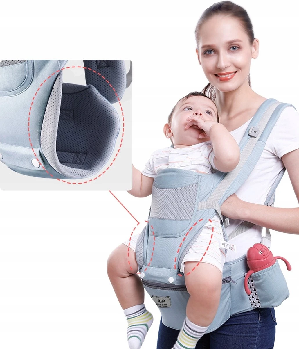 Merkloos Ergonomische Babydraagzak - 15 In 1 - Donkerblauw - 0 Tot 48 Maanden - Babydrager -Buikdrager En Rugdrager - Baby Draagzak - Ergonomisch - Heupdrager 10 Merkloos Ergonomische Babydraagzak - 15 In 1 - Donkerblauw - 0 Tot 48 Maanden - Babydrager -Buikdrager En Rugdrager - Baby Draagzak - Ergonomisch - Heupdrager - Afbeelding 8