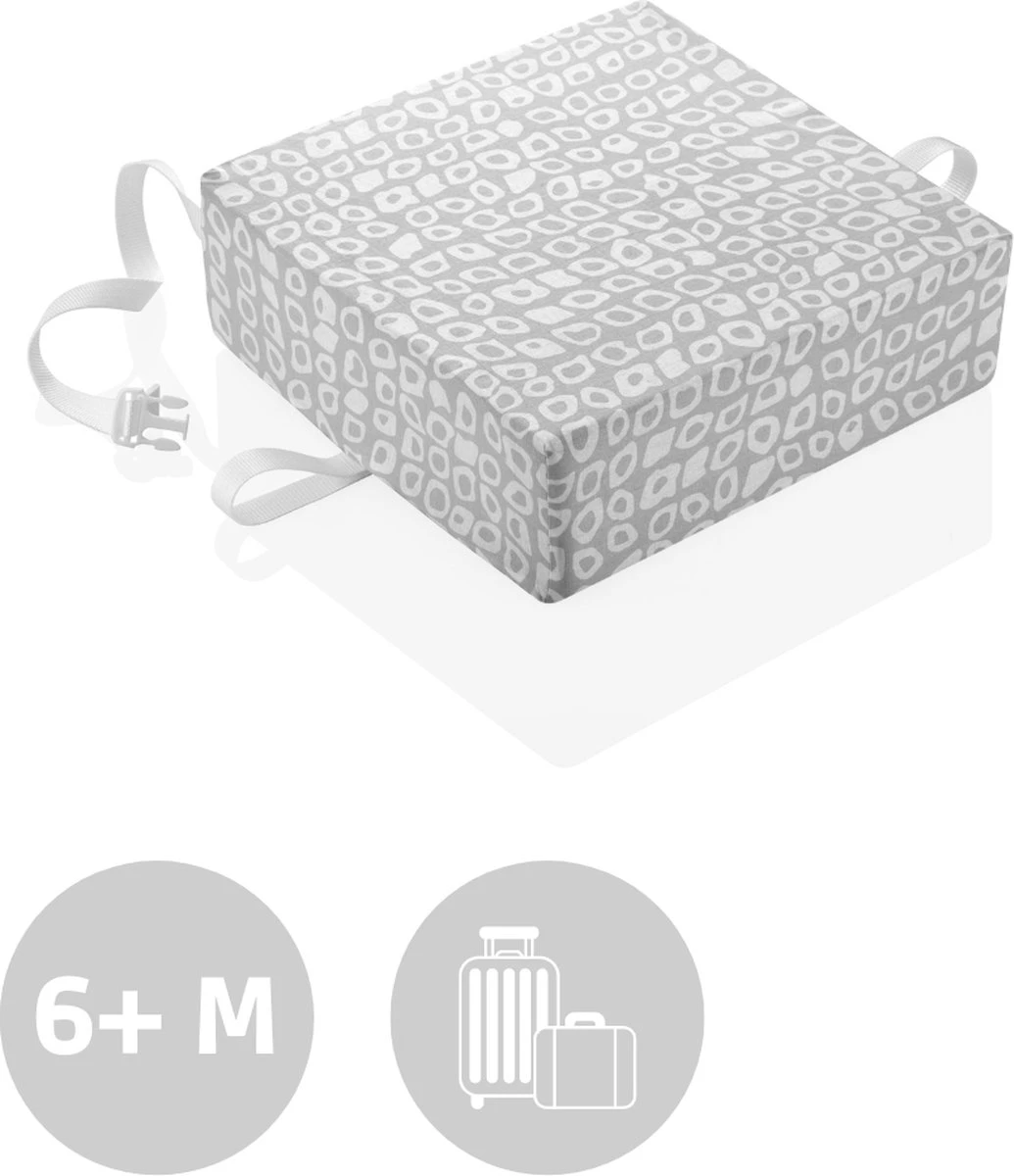 Babyjem Booster Chair Grey 3 Babyjem Booster Chair Grey