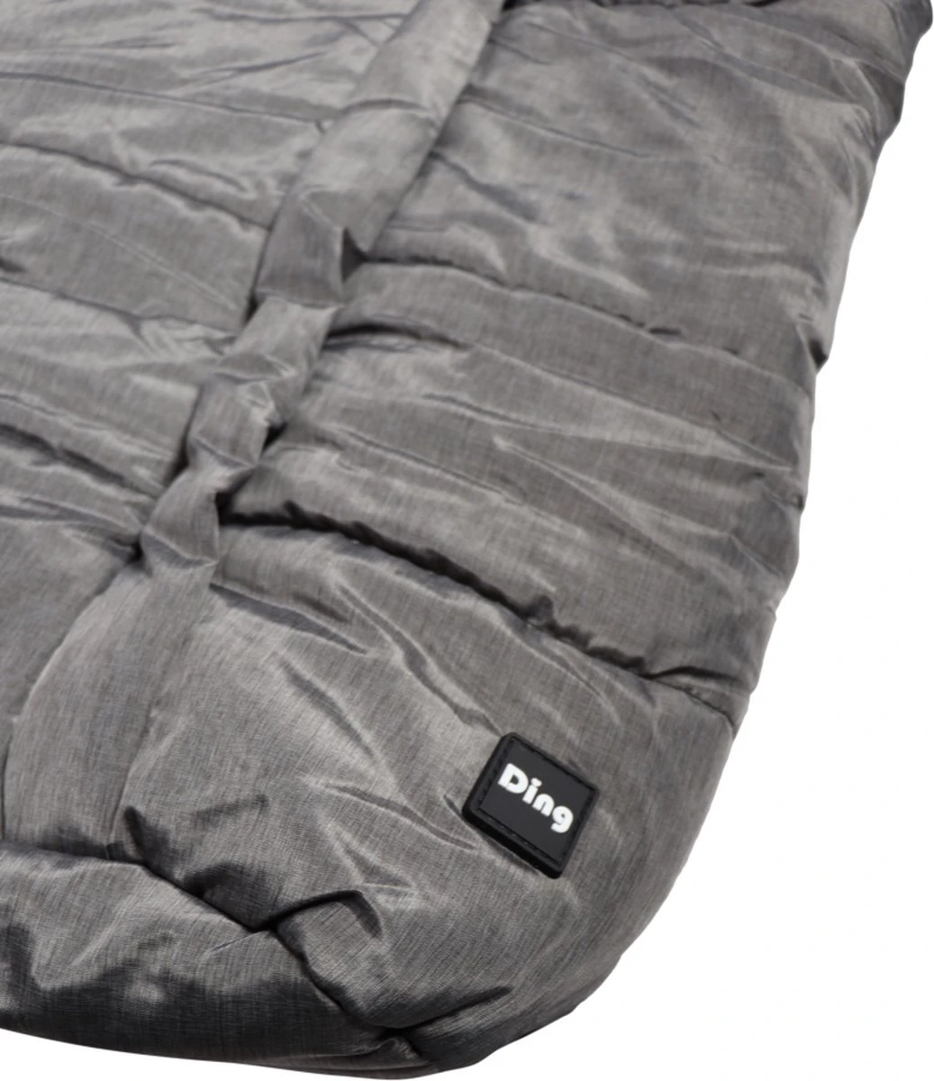 Ding Deluxe Universele Voetenzak Voor Buggy & Kinderwagen - Grijs 4 Ding Deluxe Universele Voetenzak Voor Buggy & Kinderwagen - Grijs - Afbeelding 2