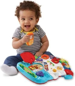 VTech 2 In 1 Baby Walker - Educatief Babyspeelgoed - Loopwagen Met Licht -Babyproducten Korting 1042x1200 2