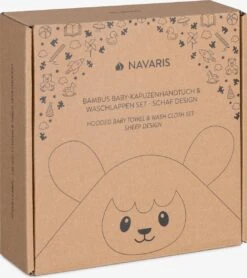 Navaris Badcape Met Capuchon Voor Baby - Set Met Badcape En Washandje - 100% Bamboe - Voor Baby's Van 0-12 Maanden - Oeko-tex Gecertificeerd - Schaap 14 Navaris Badcape Met Capuchon Voor Baby - Set Met Badcape En Washandje - 100% Bamboe - Voor Baby's Van 0-12 Maanden - Oeko-tex Gecertificeerd - Schaap -Babyproducten Korting 1068x1200 3