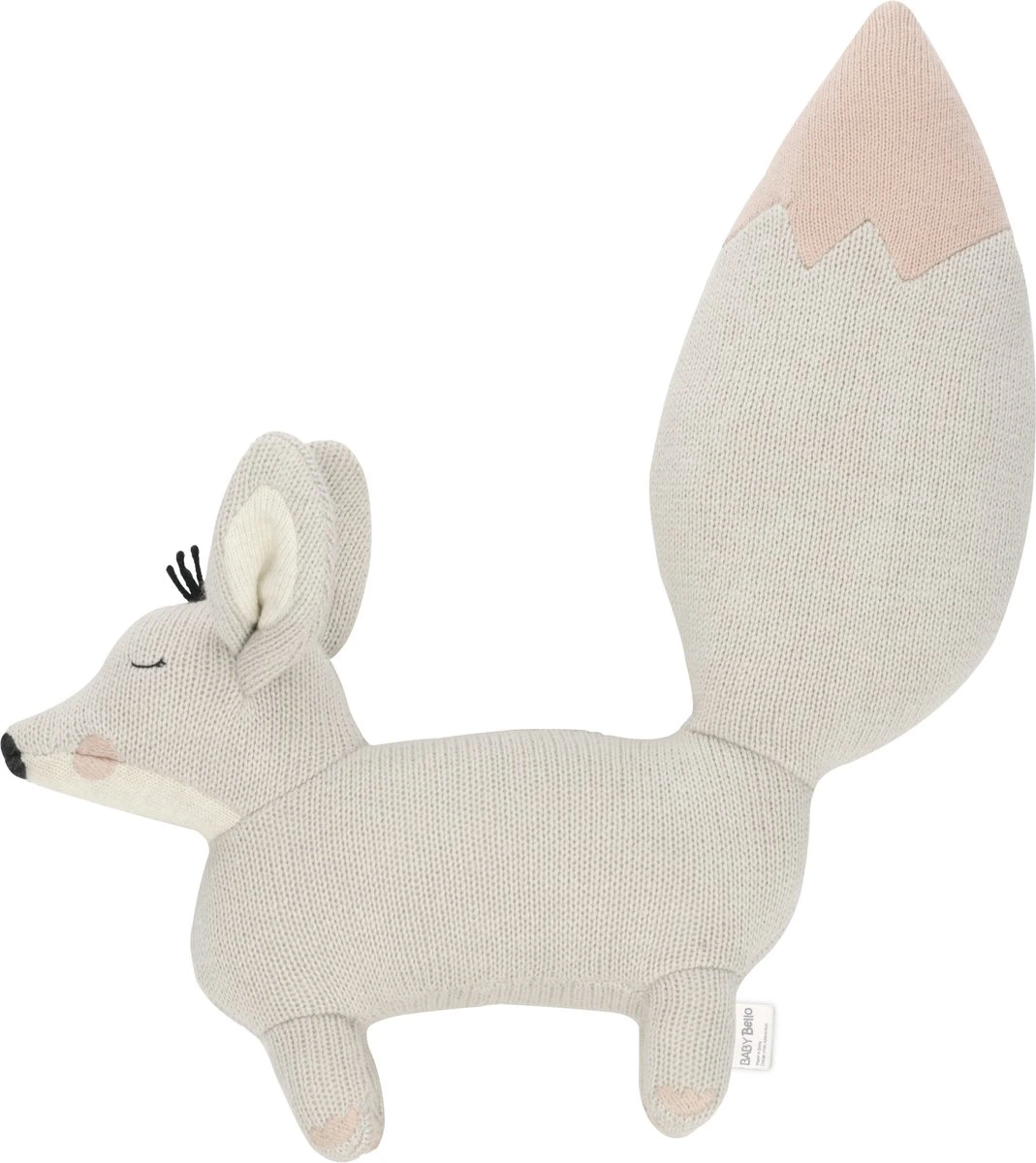 Baby Bello Finny The Fennex Fox - Sandy Pink - Knuffel XL 3 Baby Bello Finny The Fennex Fox - Sandy Pink - Knuffel XL