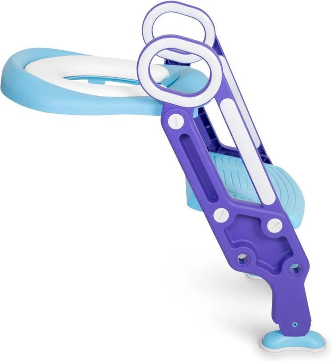 Baninni Toilettrainer Met Trapje Trappola Blauw 9 Baninni Toilettrainer Met Trapje Trappola Blauw - Afbeelding 7