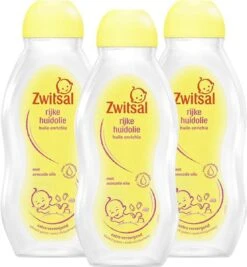 Zwitsal Baby - Rijke Huidolie - 3 X 200ml - Voordeelverpakking