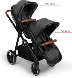 Baninni Duo Kinderwagen Luiz Grijs -Babyproducten Korting 1111x1200 3