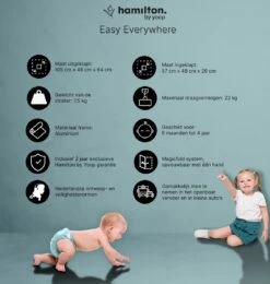 Hamilton By Yoop X1 Plus Buggy – Nieuw, Hoger, Uitgebreider 2023 Model – Premium Stroller Met One Hand Folding Technologie – Zwart – Lichte, Verstelbare En Wendbare Kinderwagen Met Vele Gemakken 37 Hamilton By Yoop X1 Plus Buggy – Nieuw, Hoger, Uitgebreider 2023 Model – Premium Stroller Met One Hand Folding Technologie – Zwart – Lichte, Verstelbare En Wendbare Kinderwagen Met Vele Gemakken -Babyproducten Korting 1139x1200