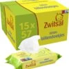 Zwitsal Lotion Billendoekjes Alcoholvrij - 965 Doekjes - Voordeelverpakking -Babyproducten Korting 1141x1200 2