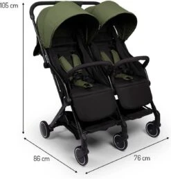 Baninni Duo Buggy Adige Moss 32 Baninni Duo Buggy Adige Moss -Babyproducten Korting 1151x1200