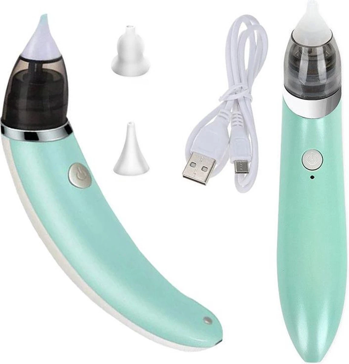 A&K Elektrische Oplaadbare Neuspeer Voor Baby En Kinderen - Inclusief Oplader, Handleiding En Batterijen - Hygiënische Neusreiniger - Baby Aspirator - Neuszuiger - Baby Neuspompje - Toetenveger - Snoetenpoetser - Mintgroen - Neusspoeler 10 A&K Elektrische Oplaadbare Neuspeer Voor Baby En Kinderen - Inclusief Oplader, Handleiding En Batterijen - Hygiënische Neusreiniger - Baby Aspirator - Neuszuiger - Baby Neuspompje - Toetenveger - Snoetenpoetser - Mintgroen - Neusspoeler - Afbeelding 8
