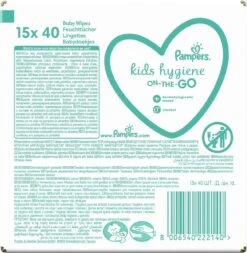 Pampers® Pampers Kids Hygiene On-The-Go Doekjes - 600 Doekjes -Babyproducten Korting 1172x1200 2