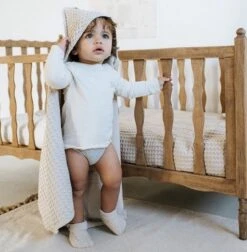 Koeka Omslagdoek Baby Wafel Antwerp - Zand -Babyproducten Korting 1178x1200 8