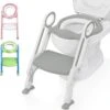 LifeGoods WC Verkleiner Met Trapje - Trainer Met Opstapje - 2 Tot 7 Jaar - Grijs/Wit -Babyproducten Korting 1185x1200 11