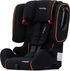 Hamilton By Yoop Cabrio Premium Opvouwbare Autostoel – Veilig, Comfortabel En Lichtgewicht Autozitje – Groep I, II, III Autostoeltje Voor 9 Maanden Tot 12 Jaar – Neon Oranje – ISOFIX Kliksysteem - 1e Opvouwbare Autostoel Ter Wereld -Babyproducten Korting 1187x1200 1