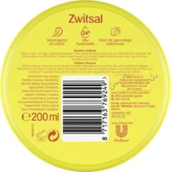 Zwitsal Zachte Creme Baby - Huidvriendelijke PH - 200 Ml 16 Zwitsal Zachte Creme Baby - Huidvriendelijke PH - 200 Ml -Babyproducten Korting 1194x1200 6