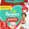 Pampers® Pampers - Baby Dry Pants - Maat 3 - Mega Pack - 94 Luierbroekjes -Babyproducten Korting 1197x1200 17