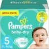 Pampers® Pampers - Baby Dry - Maat 5 - Mega Maandbox - 324 Luiers