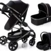 Luxe Kinderwagen 3 In 1 - Wandelwagen - Kinderwagen 3-in-1 Incl Autostoel - Kinderwagen Maxi Cosi – Buggy 3 In 1 - Newborn - Zwart 2 Luxe Kinderwagen 3 In 1 - Wandelwagen - Kinderwagen 3-in-1 Incl Autostoel - Kinderwagen Maxi Cosi – Buggy 3 In 1 - Newborn - Zwart -Babyproducten Korting 1200x1012