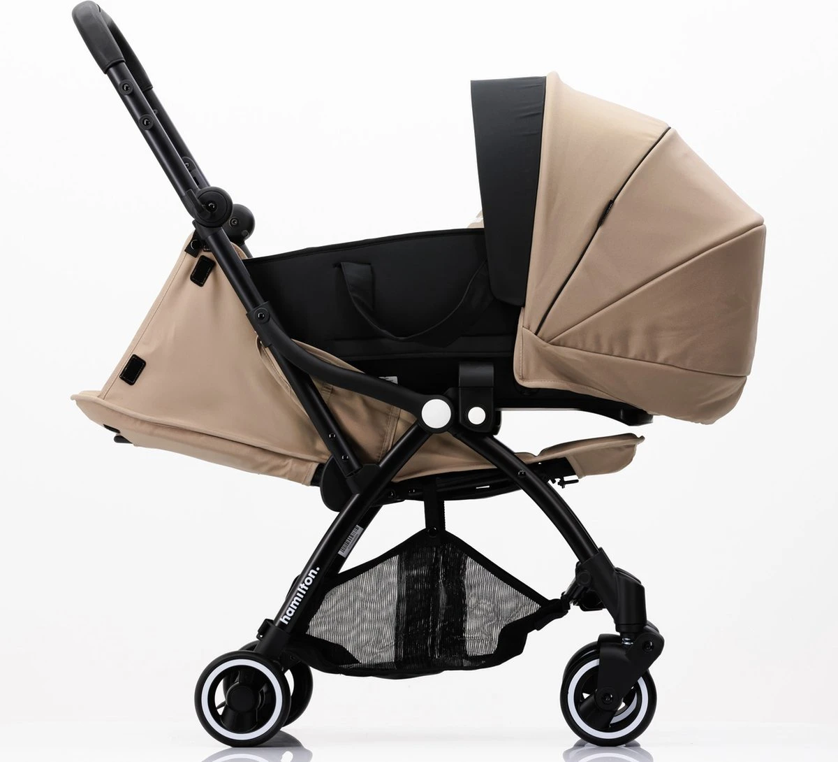 Hamilton By Yoop X1 Plus Kinderwagen - Buggy Met Monteerbare Wieg - Premium Stroller Met One Hand Folding Technologie - Nieuw, Hoger, Uitgebreider 2023 Model - Kaki - Licht, Verstelbaar, Wendbaar En Geschikt Van 0 Maanden Tot 4 Jaar 16 Hamilton By Yoop X1 Plus Kinderwagen - Buggy Met Monteerbare Wieg - Premium Stroller Met One Hand Folding Technologie - Nieuw, Hoger, Uitgebreider 2023 Model - Kaki - Licht, Verstelbaar, Wendbaar En Geschikt Van 0 Maanden Tot 4 Jaar - Afbeelding 14