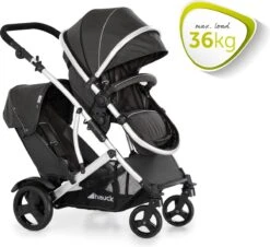 Hauck Duett 2 Duo Kinderwagen - Zwart 26 Hauck Duett 2 Duo Kinderwagen - Zwart -Babyproducten Korting 1200x1100 1