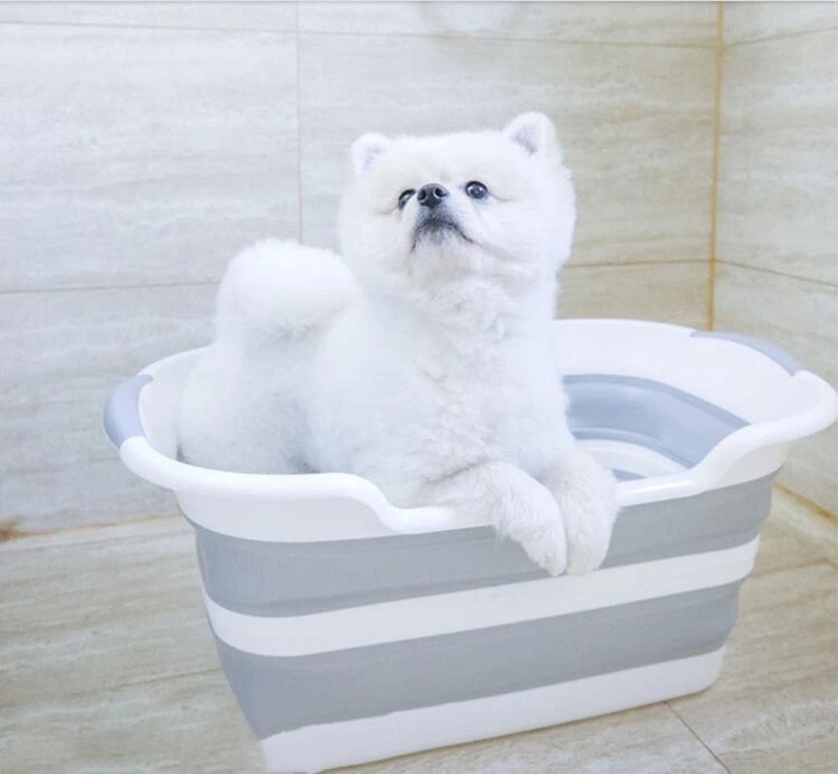 Merkloos Baby Badje Opvouwbaar - Multifunctioneel - Wasmand - Opbergmand - Speelgoed Opslag - Babybadje 8 Merkloos Baby Badje Opvouwbaar - Multifunctioneel - Wasmand - Opbergmand - Speelgoed Opslag - Babybadje - Afbeelding 6