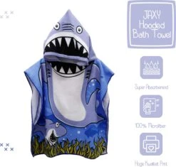 JAXY Badcape Baby - Badcape - Baby Badjas - Omslagdoek - Omslagdoek - Baby Handdoek Met Capuchon - Strandhanddoek - Badponcho - Poncho Handdoek - Microfiber - 60x90cm - Haai 10 JAXY Badcape Baby - Badcape - Baby Badjas - Omslagdoek - Omslagdoek - Baby Handdoek Met Capuchon - Strandhanddoek - Badponcho - Poncho Handdoek - Microfiber - 60x90cm - Haai -Babyproducten Korting 1200x1144 6