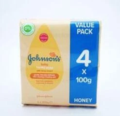 Johnson's Baby Honey Soap - 100 Gram (4 Stuks) 5 Johnson's Baby Honey Soap - 100 Gram (4 Stuks) -Babyproducten Korting 1200x1160 5