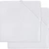 Jollein Baby Hoeslaken Wieg Katoen 40x80/90cm - Wit - 2 Stuks -Babyproducten Korting 1200x1162 6