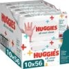 Huggies Billendoekjes - All Over Clean - 10 X 56 - 560 Billendoekjes - Voordeelverpakking -Babyproducten Korting 1200x1164 2