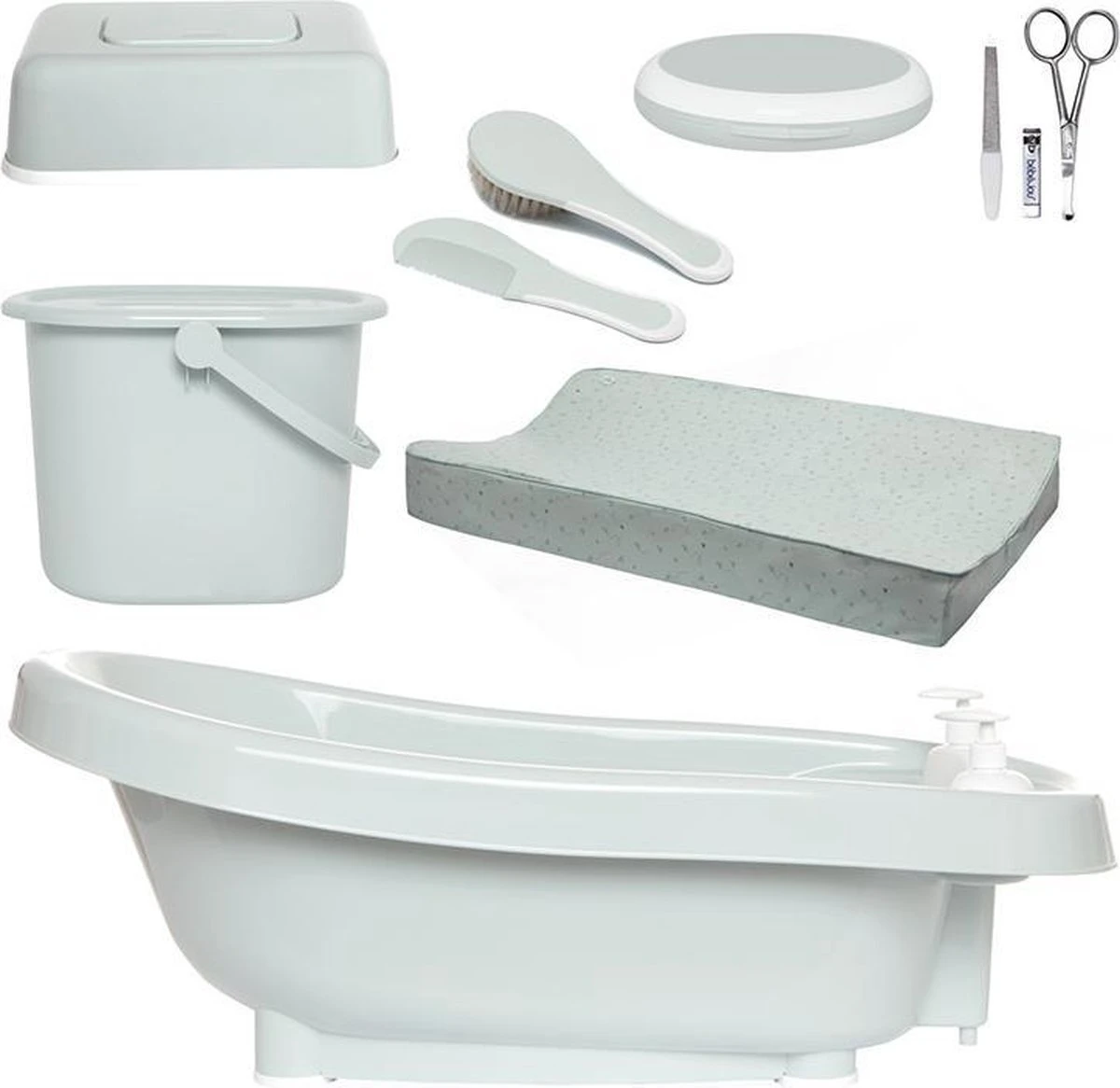 Bébé-jou Fabulous Luieremmer - Sky Green 5 Bébé-jou Fabulous Luieremmer - Sky Green - Afbeelding 3