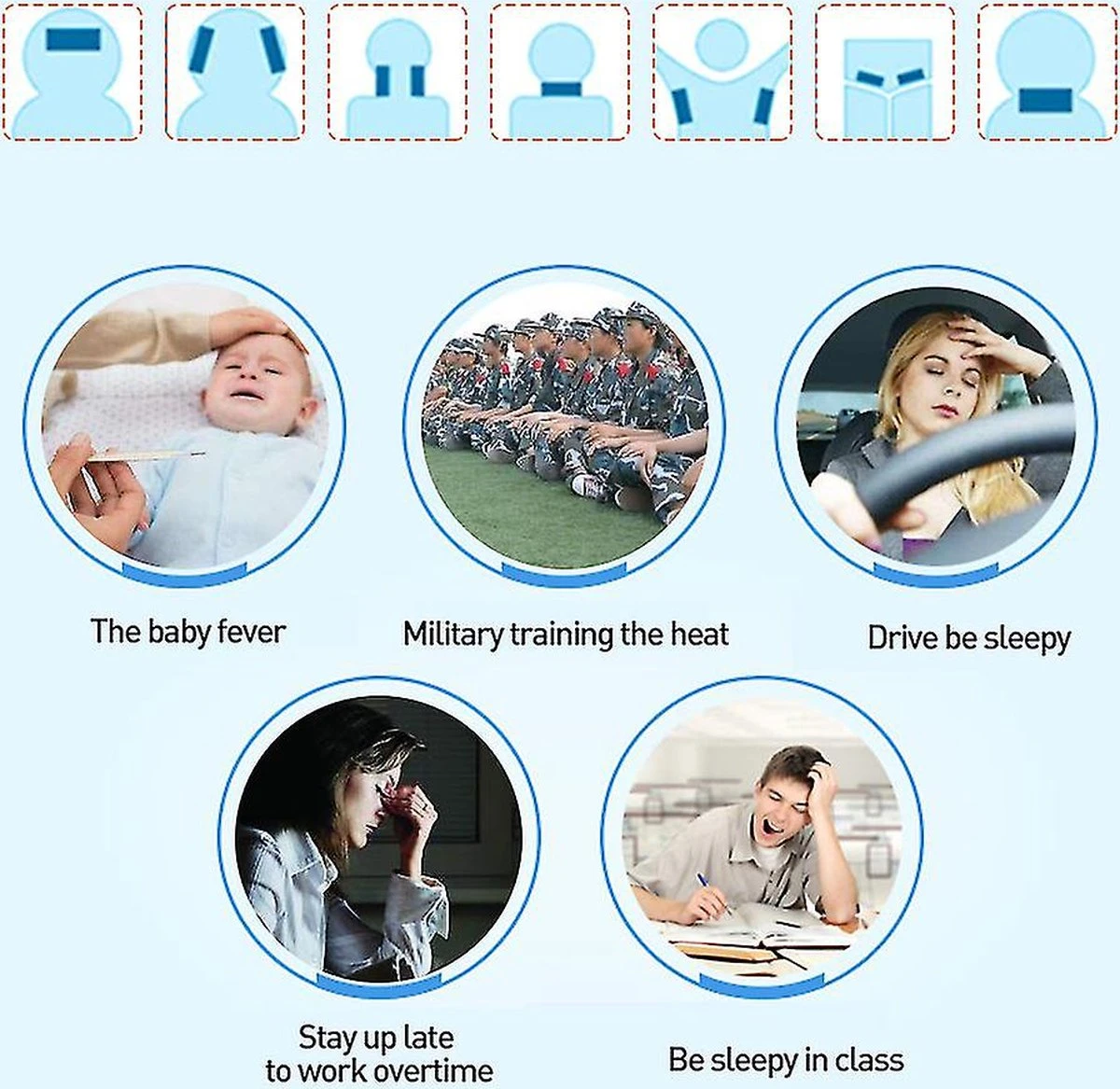 5Pc's Koelpleisters Voor Baby's - Koelpleister Baby - Babykoorts - Baby Verzorging - Koelpleisters Baby - Koorts Pleisters - Ijsgel Pads Koel Pleisters - Verkoeling Pleisters - 5 Stuks - Zomer Koeling Pleister 5 5Pc's Koelpleisters Voor Baby's - Koelpleister Baby - Babykoorts - Baby Verzorging - Koelpleisters Baby - Koorts Pleisters - Ijsgel Pads Koel Pleisters - Verkoeling Pleisters - 5 Stuks - Zomer Koeling Pleister - Afbeelding 3