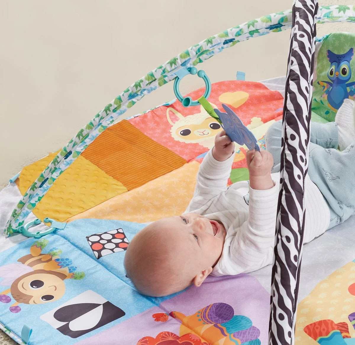 VTech Baby Dierenvriendjes Speelmat 7-in-1 - Interactief Babyspeelgoed - 0 Tot 3 Jaar - Babygym 8 VTech Baby Dierenvriendjes Speelmat 7-in-1 - Interactief Babyspeelgoed - 0 Tot 3 Jaar - Babygym - Afbeelding 6