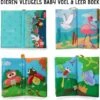 Tumama® Knisperboekje Baby Eerste Jaar “Dieren Vleugels“ Voelboekje - Sinterklaas Kerst Cadeau - Educatief Voel Knisper Boek Speelgoed -Babyproducten Korting 1200x1185 3