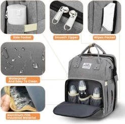 Product Plaza - Luier- En Verzorgingstas - Baby Rug Tas Met Bed - Reis Rugzak - Grote Capaciteit - Jongens En Meisjes - Grijs - Luier Tas - Verzorgingstas Baby - Uitschuifbaar Verschoon/ Slaap Bedje – Multifunctionele Rugzak 0-1 Jaar – 14 Product Plaza - Luier- En Verzorgingstas - Baby Rug Tas Met Bed - Reis Rugzak - Grote Capaciteit - Jongens En Meisjes - Grijs - Luier Tas - Verzorgingstas Baby - Uitschuifbaar Verschoon/ Slaap Bedje – Multifunctionele Rugzak 0-1 Jaar – -Babyproducten Korting 1200x1188 1