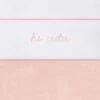 Jollein Baby Laken Ledikant 120x150cm Hi Cutie - Pale Pink 1 Jollein Baby Laken Ledikant 120x150cm Hi Cutie - Pale Pink -Babyproducten Korting 1200x1188 14