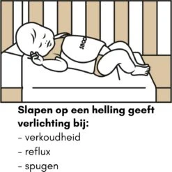 Snoozzz Reflux Kussen - Baby Hellend Kussen Voor Ledikant - Ventilerend - Met Wasbare Hoes - Wit -Babyproducten Korting 1200x1193 11