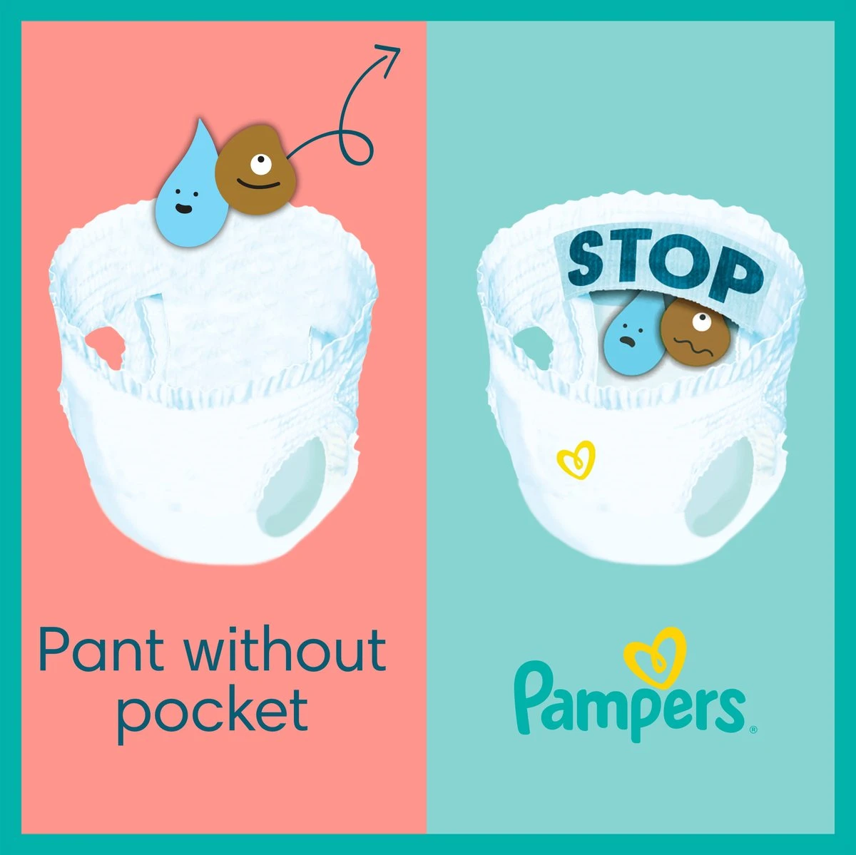 Pampers® Pampers Premium Protection Pants Luierbroekjes - Maat 6 (+15 Kg) - 116 Stuks - Multi-Pack 5 Pampers® Pampers Premium Protection Pants Luierbroekjes - Maat 6 (+15 Kg) - 116 Stuks - Multi-Pack - Afbeelding 3