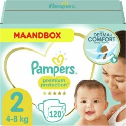 Pampers® Pampers Baby-Dry Luiers - Maat 2 (4-8kg) - 120 Stuks - Voordeelverpakking 6 Pampers® Pampers Baby-Dry Luiers - Maat 2 (4-8kg) - 120 Stuks - Voordeelverpakking -Babyproducten Korting 1200x1200 1055
