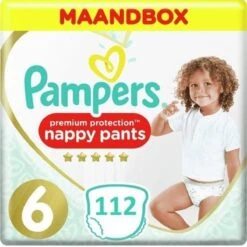 Pampers® Pampers Premium Protection Pants Luierbroekjes - Maat 6 - 112 Stuks -Babyproducten Korting 1200x1200 1080