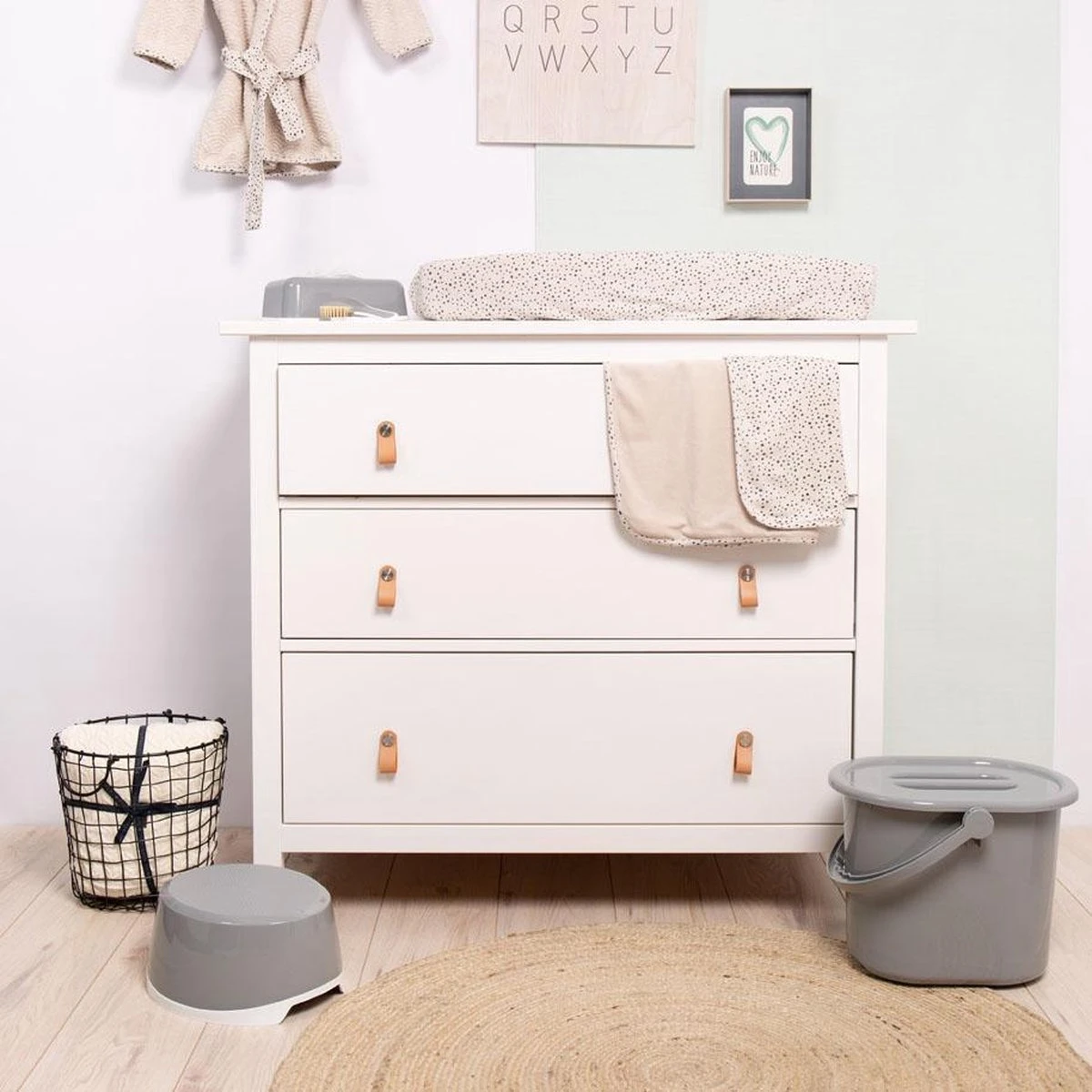 Bébé-jou Fabulous Luieremmer - Griffin Grey 6 Bébé-jou Fabulous Luieremmer - Griffin Grey - Afbeelding 4