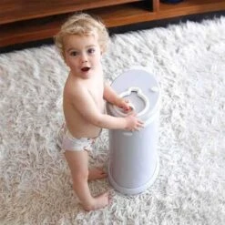 Ubbi® Ubbi Luieremmer - Grijs - Metaal - Geurloos - Geen Navulcassettes Nodig -Babyproducten Korting 1200x1200 1497