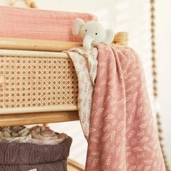Jollein Badcape Meadow 75x75cm - Rosewood -Babyproducten Korting 1200x1200 1533
