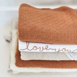 Jollein Baby Laken Ledikant 120x150cm Love You - Caramel -Babyproducten Korting 1200x1200 1603