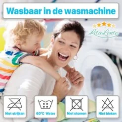 2x LitaLente Matrasbeschermer Waterdicht Babybedje 60x120 Cm - Ledikant Molton 60x120 - Baby Matrasbeschermer 60x120cm - Waterdicht En Ademend Huismijtwerend Matrasvernieuwer Matrashoes - Hoeslakenbadstof - Antibacteriëel - Rondom Elastiek -Babyproducten Korting 1200x1200 1781
