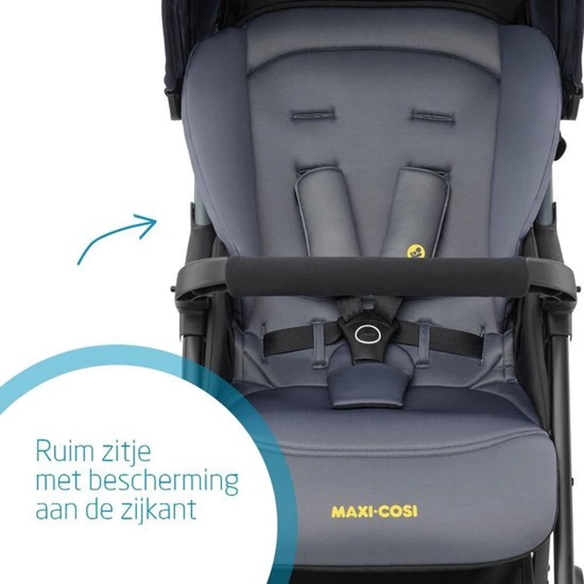Maxi-Cosi Diza Buggy - Beste Koop Consumentenbond Februari 2022 - Brave Graphite 7 Maxi-Cosi Diza Buggy - Beste Koop Consumentenbond Februari 2022 - Brave Graphite - Afbeelding 5