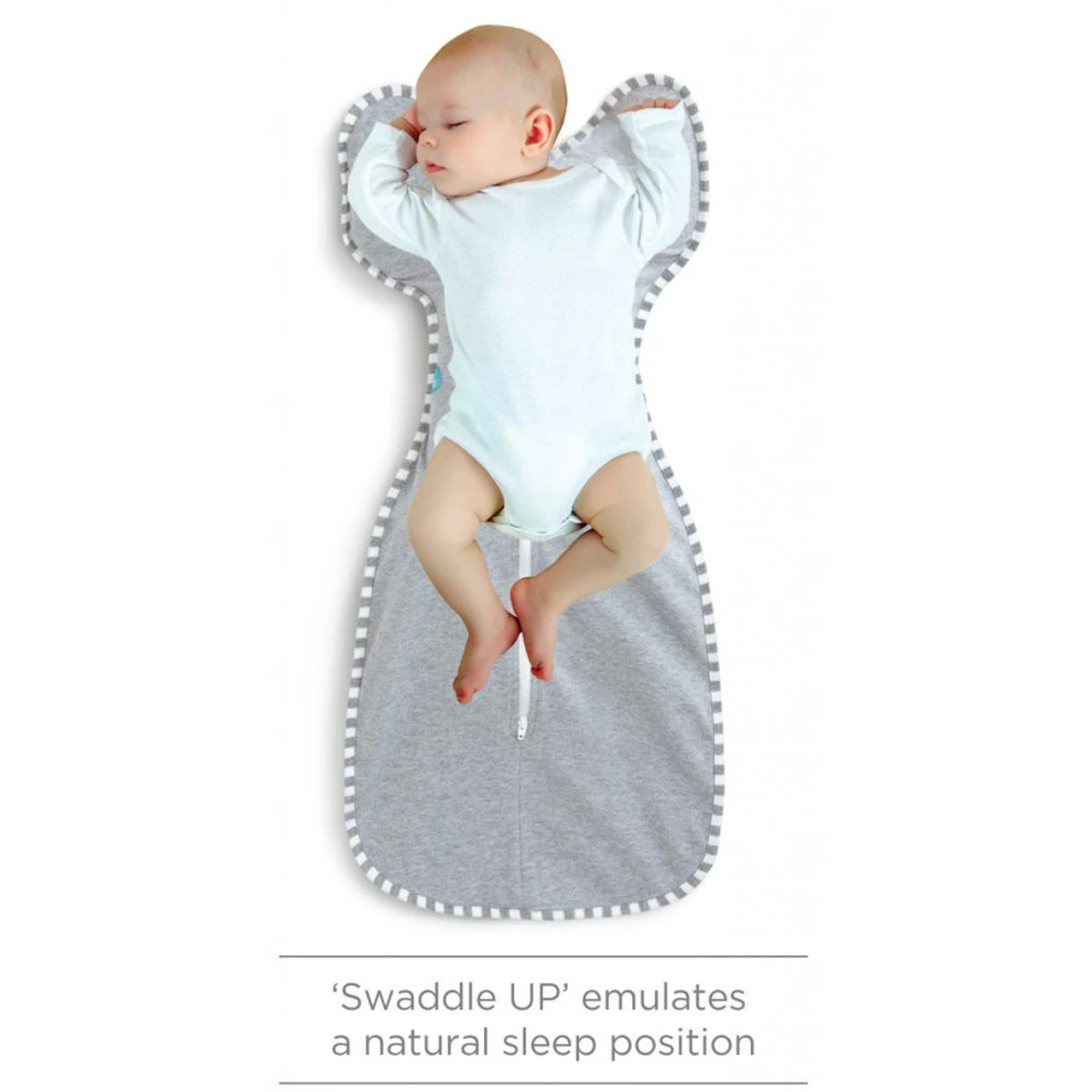 Love To Dream™ Babyslaapzak Swaddle Up™ - Inbakeren - Baby 0-3 Maanden - 3.5-6 Kg - All Season - Grijs 7 Love To Dream™ Babyslaapzak Swaddle Up™ - Inbakeren - Baby 0-3 Maanden - 3.5-6 Kg - All Season - Grijs - Afbeelding 5