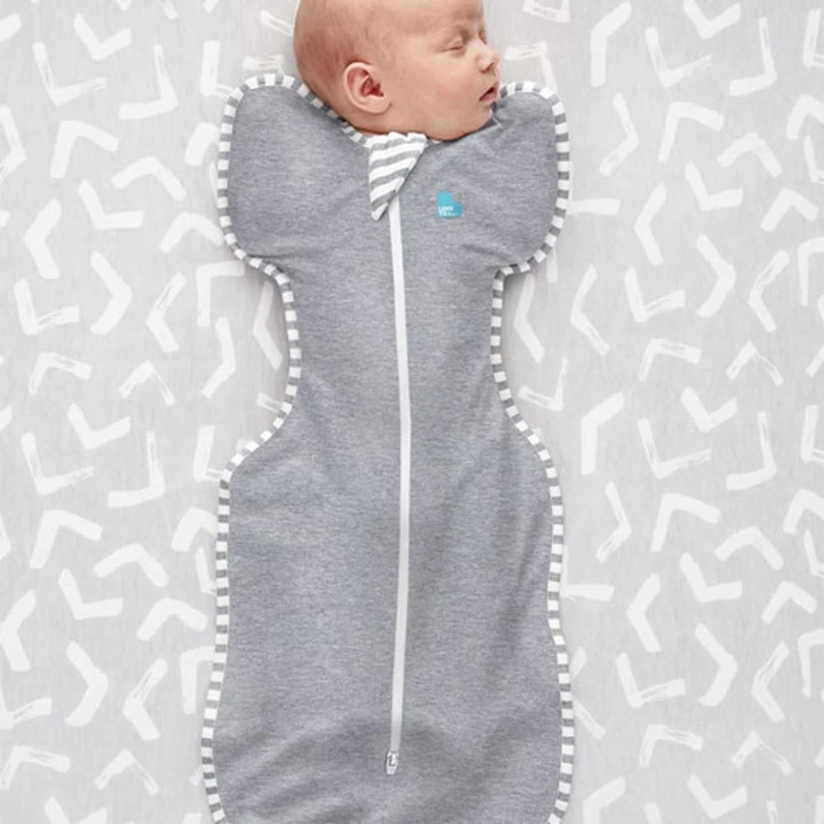Love To Dream™ Babyslaapzak Swaddle Up™ - Inbakeren - Baby 0-3 Maanden - 3.5-6 Kg - All Season - Grijs 14 Love To Dream™ Babyslaapzak Swaddle Up™ - Inbakeren - Baby 0-3 Maanden - 3.5-6 Kg - All Season - Grijs - Afbeelding 12