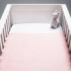 Jollein Baby Laken Ledikant 120x150cm Mini Dots - Blush Pink -Babyproducten Korting 1200x1200 1911